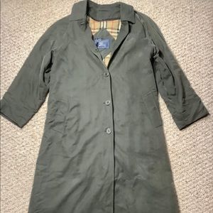 Vintage Burberrys London Trench Coat w/ Wool Liner